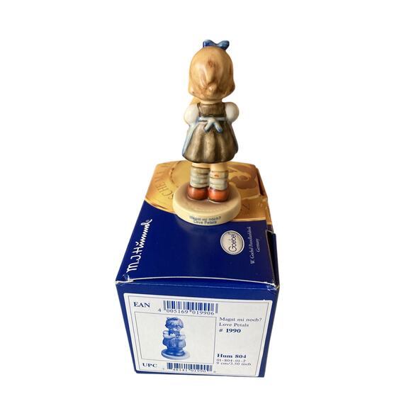 Hummel Goebel Figurine LOVE PETALS 804  TMK 8 NIB  Made in Germany   L57 LK - Picture 4 of 7